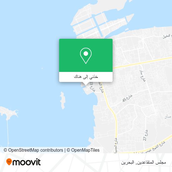 خريطة مجلس المتقاعدين