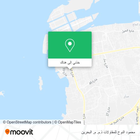 خريطة محمود النوح للمقاولات ذ.م. م