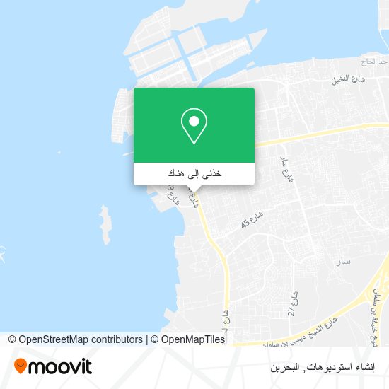 خريطة إنشاء استوديوهات