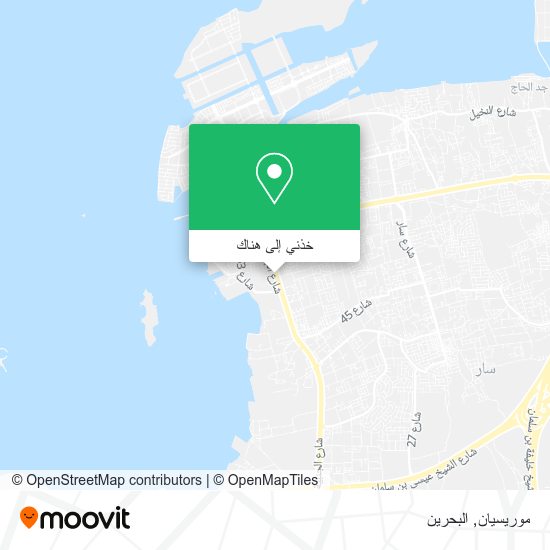 خريطة موريسيان