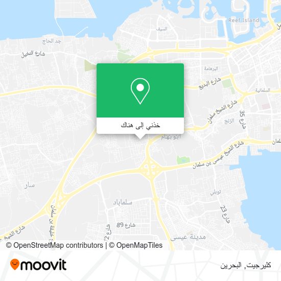 خريطة كليرجيت