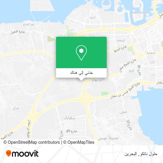 خريطة حلول ناتكو