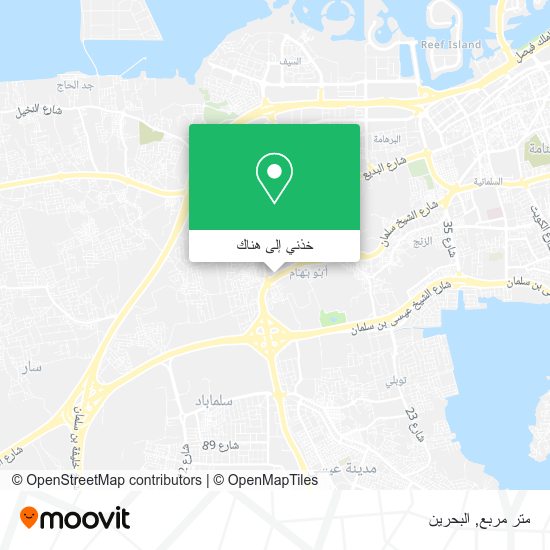 خريطة متر مربع