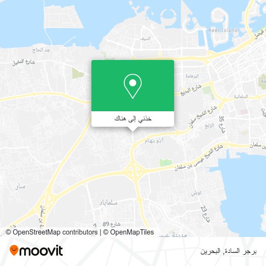 خريطة برجر السادة