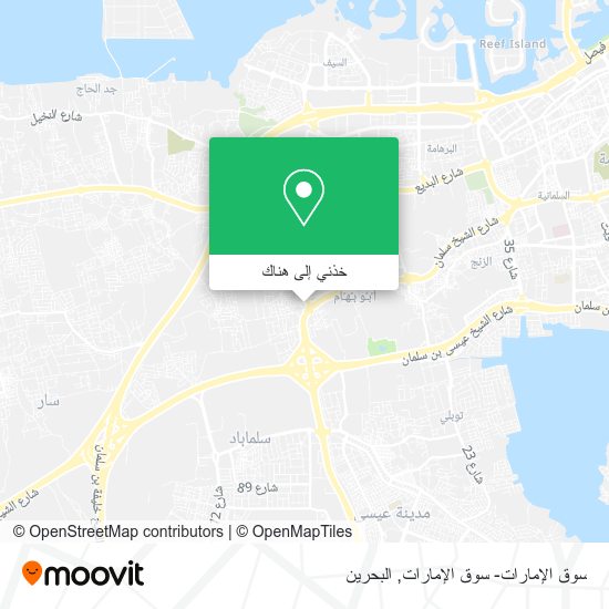 خريطة سوق الإمارات- سوق الإمارات