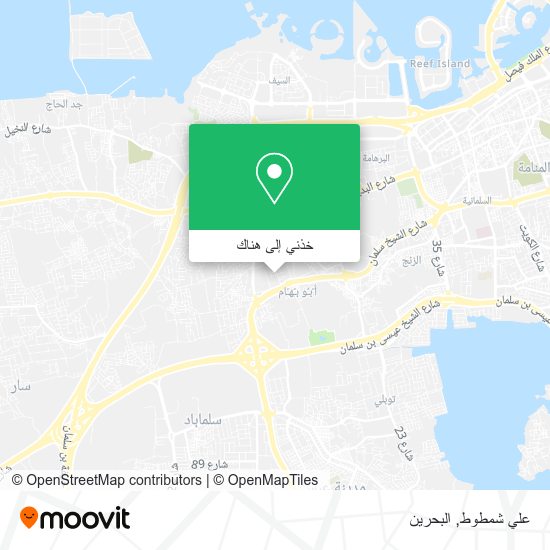 خريطة علي شمطوط