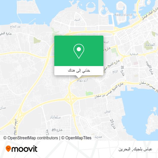 خريطة عباس بلجيك