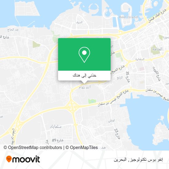 خريطة إنفو بوس تكنولوجيز