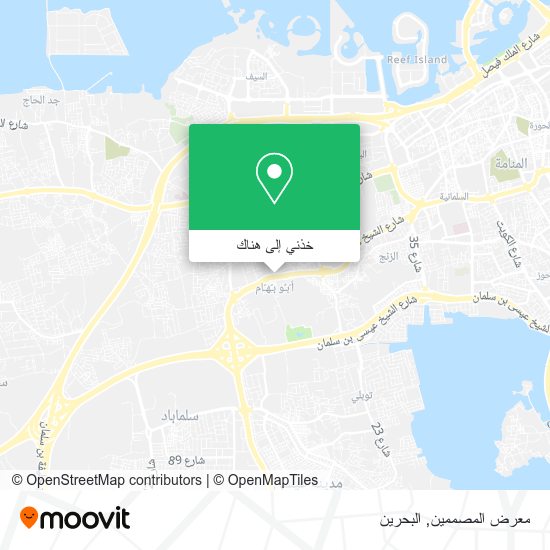 خريطة معرض المصممين