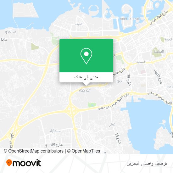 خريطة توصيل واصل