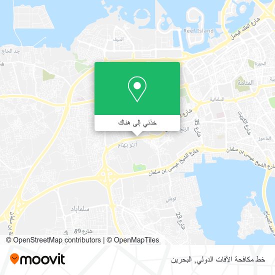 خريطة خط مكافحة الآفات الدولي