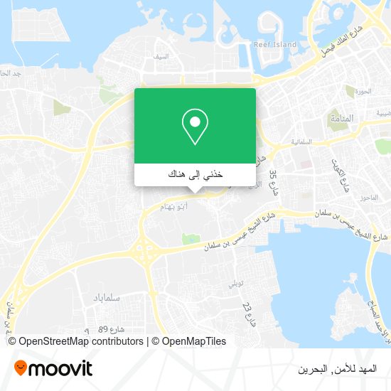 خريطة المهد للأمن