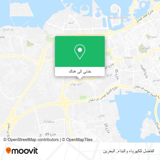خريطة الفاضل للكهرباء والبناء