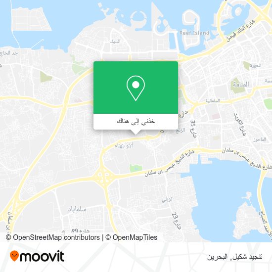 خريطة تنجيد شكيل