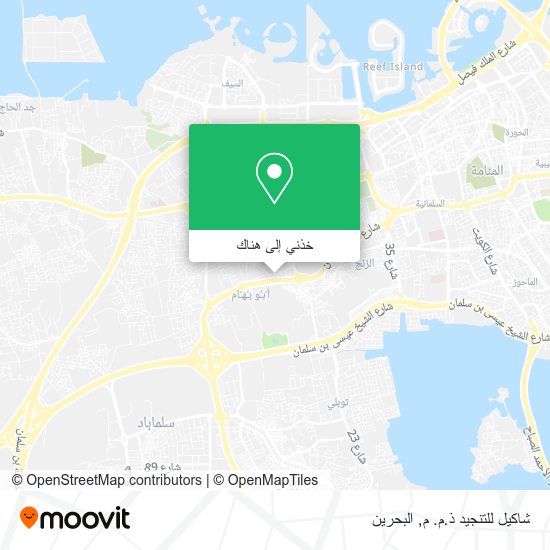 خريطة شاكيل للتنجيد ذ.م. م