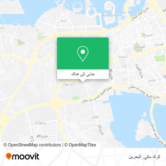 خريطة كرك مكي