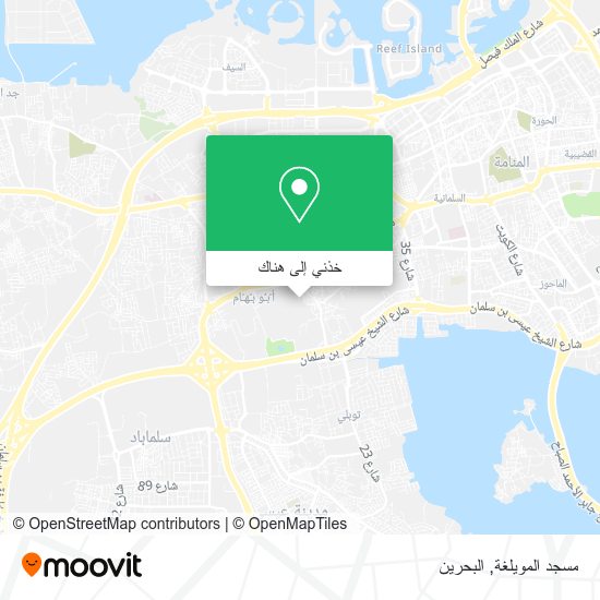 خريطة مسجد المويلغة