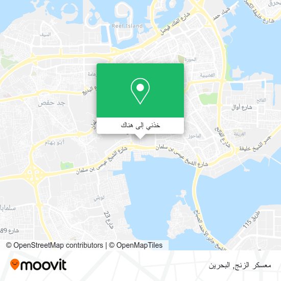 خريطة معسكر الزنج