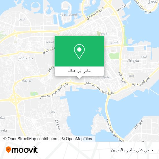 خريطة حاجي علي حاجي