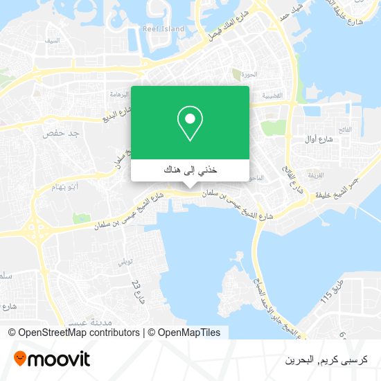 خريطة كرسبى كريم