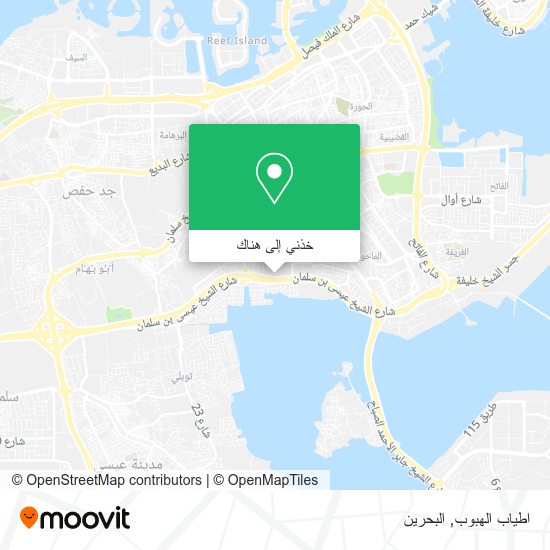 خريطة اطياب الهبوب
