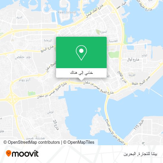 خريطة بيتنا للتجارة