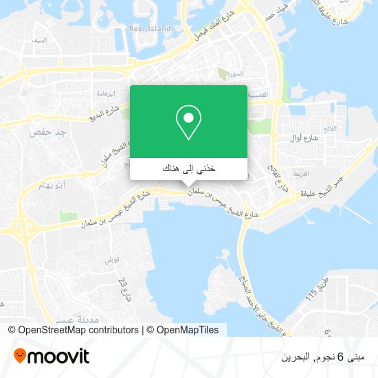 خريطة مبنى 6 نجوم