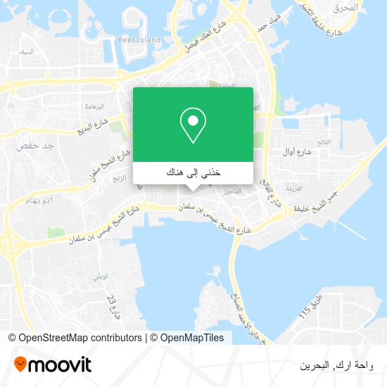خريطة واحة ارك