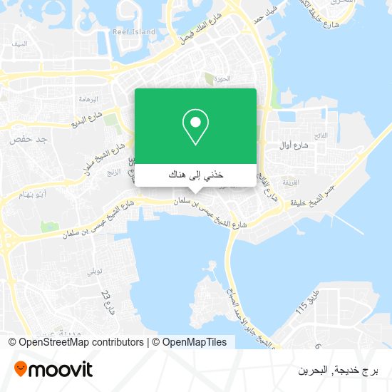 خريطة برج خديجة