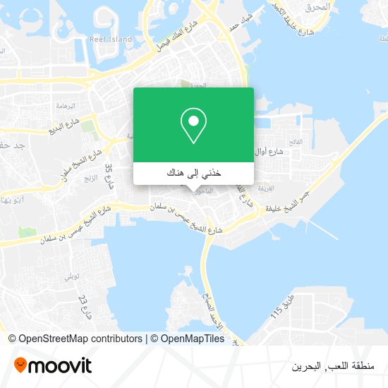 خريطة منطقة اللعب
