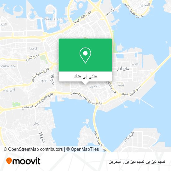 خريطة نسيم ديزاين نسيم ديزاين