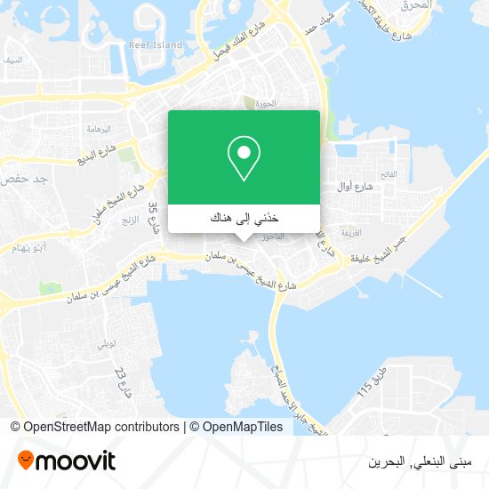 خريطة مبنى البنعلي