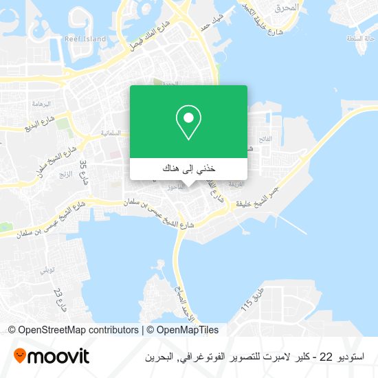 خريطة استوديو 22 - كلير لامبرت للتصوير الفوتوغرافي