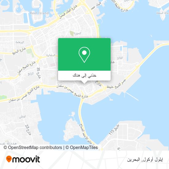 خريطة إيلول أوكول