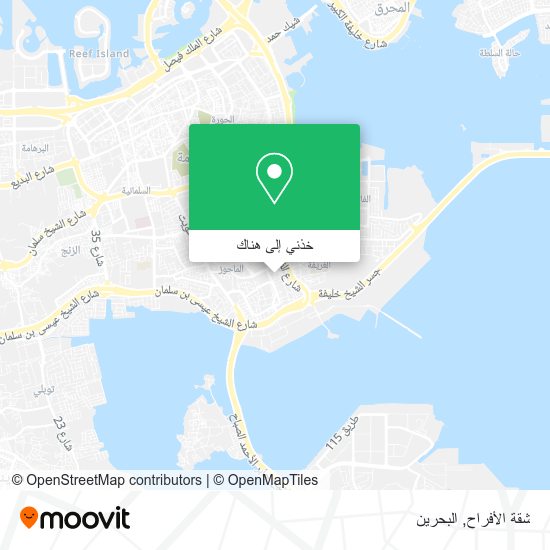 خريطة شقة الأفراح