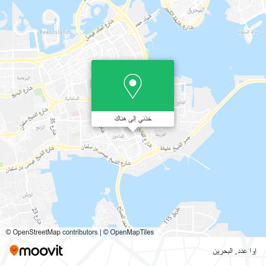 خريطة إوا عدد