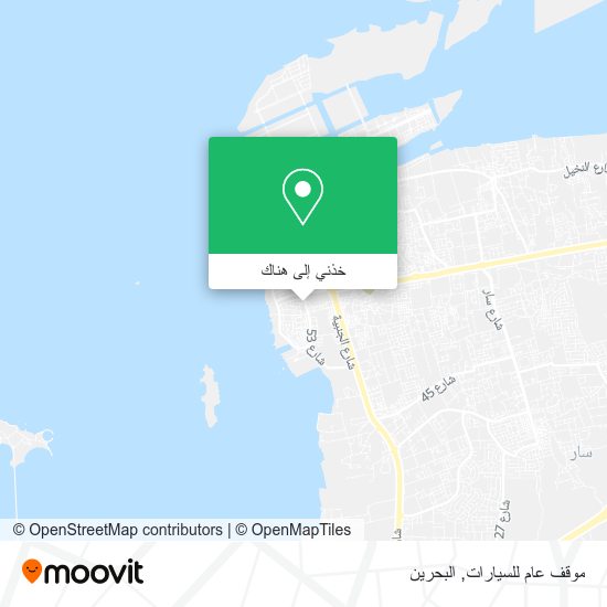 خريطة موقف عام للسيارات