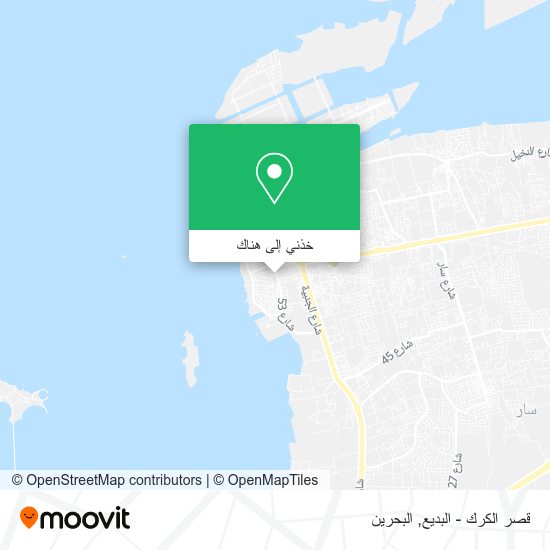 خريطة قصر الكرك - البديع