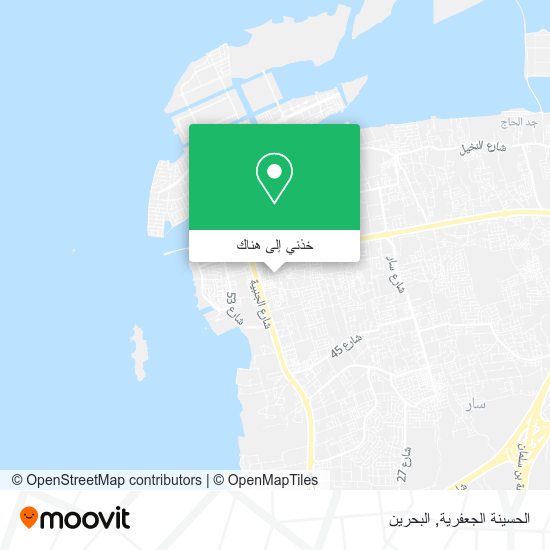 خريطة الحسينة الجعفرية