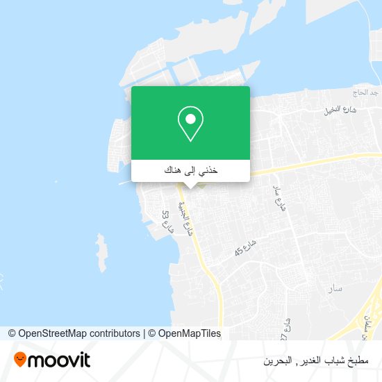 خريطة مطبخ شباب الغدير
