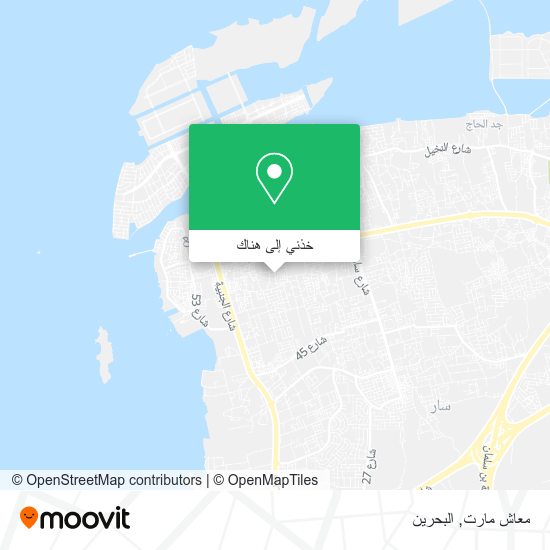 خريطة معاش مارت