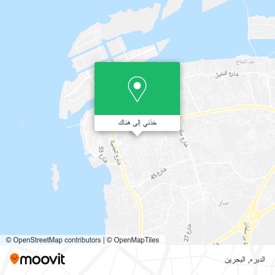 خريطة الديره