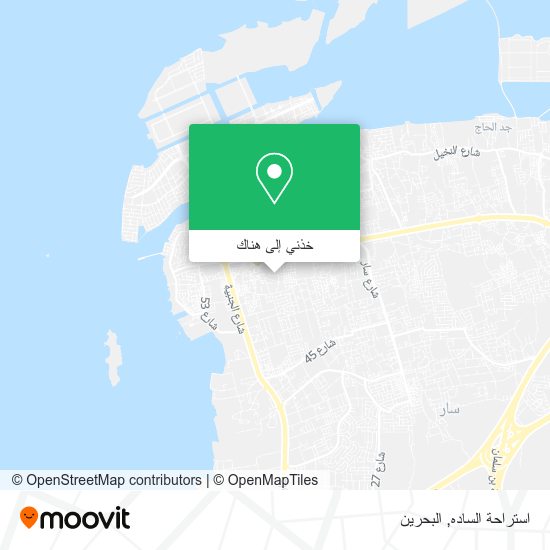خريطة استراحة الساده