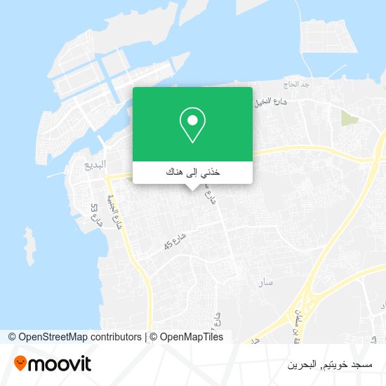 خريطة مسجد خويتيم