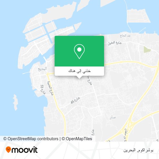 خريطة بوشراكوم