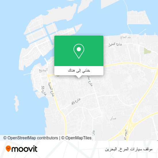 خريطة موقف سيارات المرخ