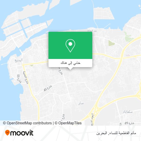 خريطة مأتم الفاطمية للنساء