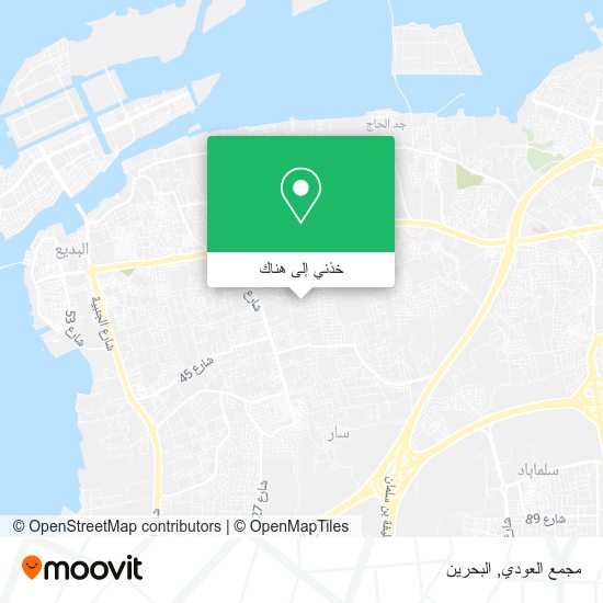 خريطة مجمع العودي