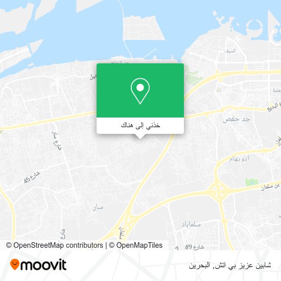 خريطة شابين عزيز بي اتش