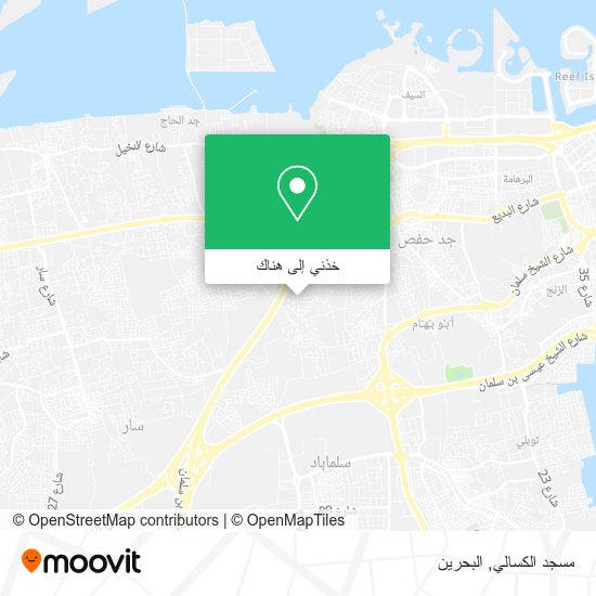 خريطة مسجد الكسالي